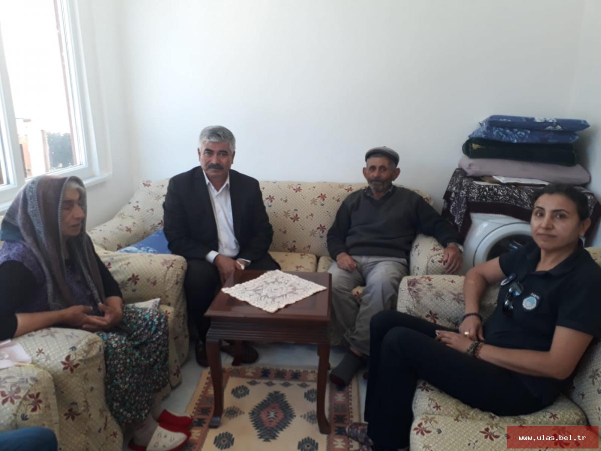 BAŞKAN İLBEY'DEN TAZİYE ZİYARETİ