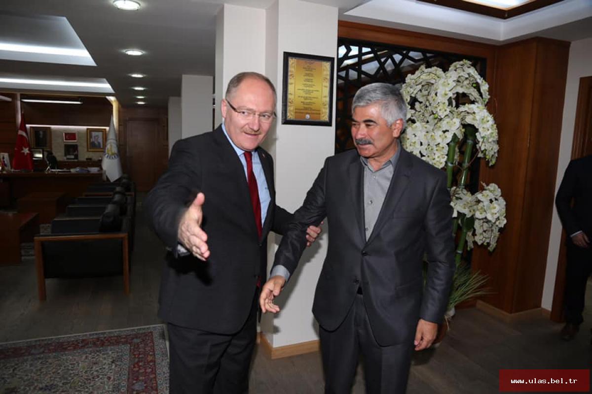 SİVAS BELEDİYE  BAŞKANINA MAKAM ZİYARETİ 