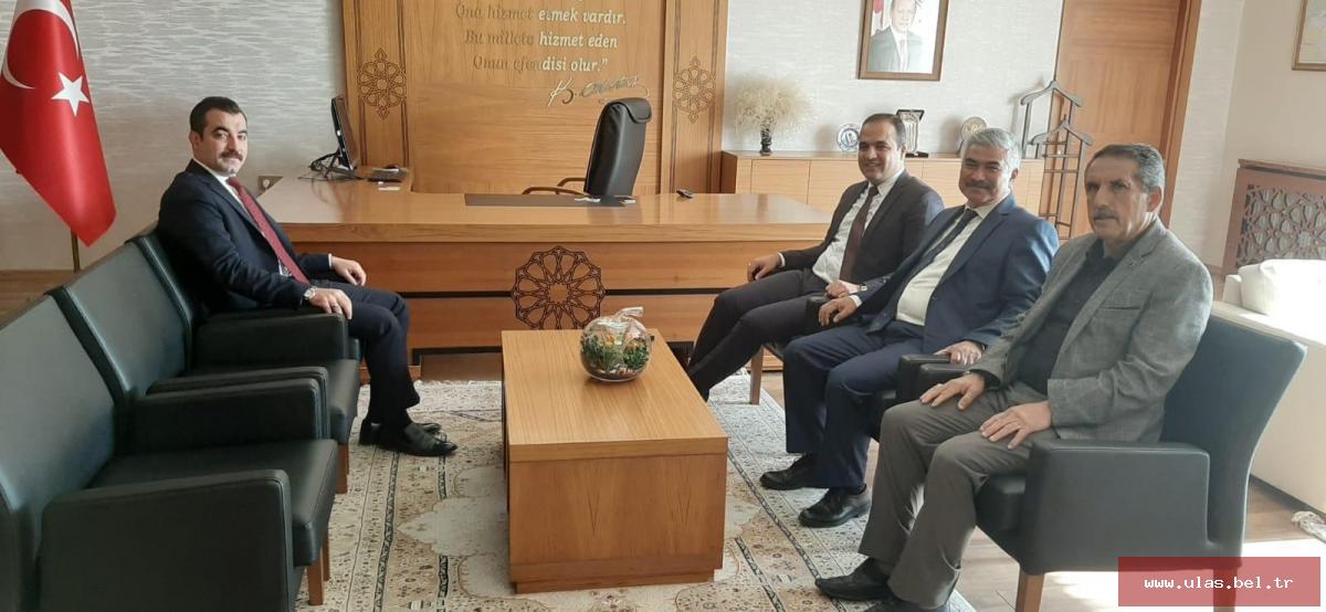 İLÇE KAYMAKAMINA ZİYARET