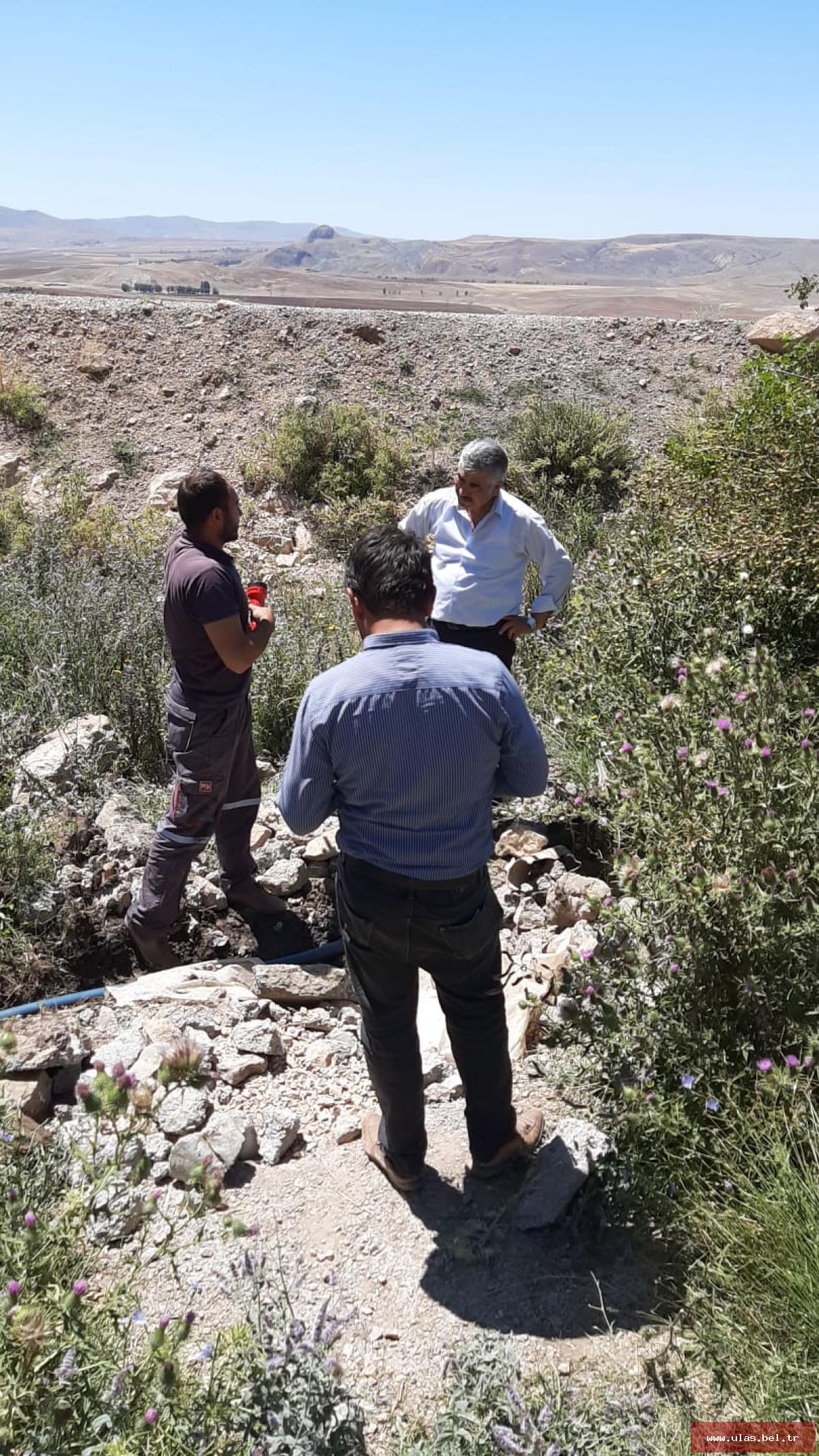 Ulaş'ta içme suyu arızası giderildi