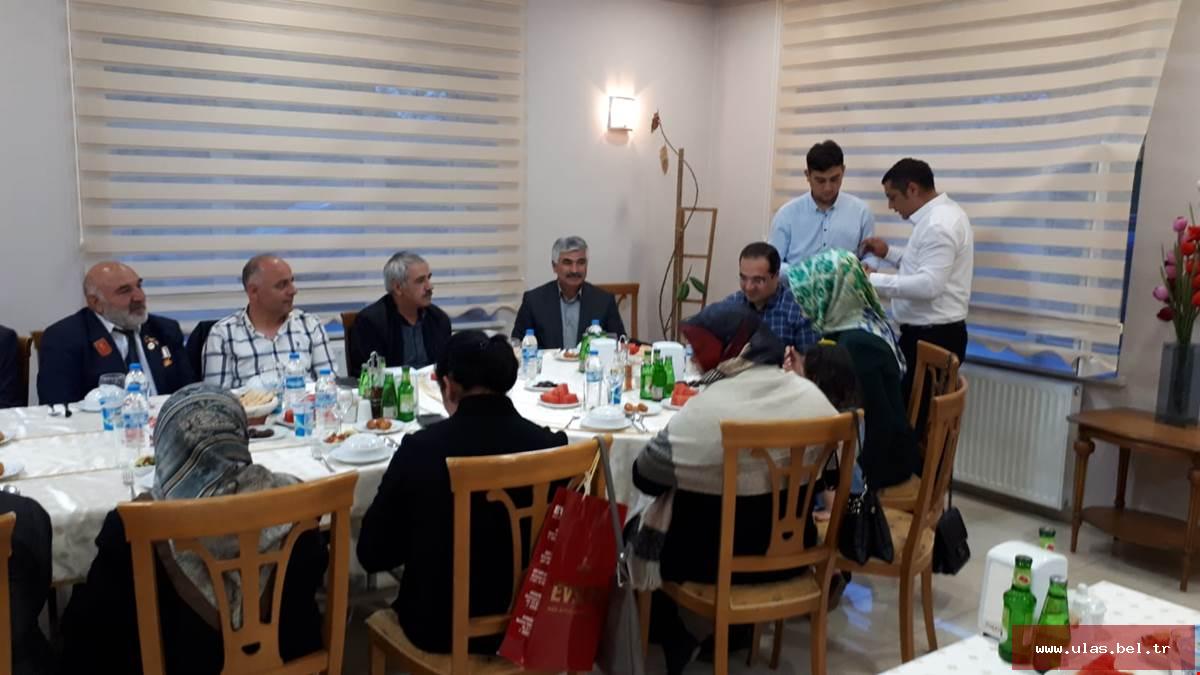 ŞEHİT YAKINLARI VE GAZİLER  İFTAR YEMEĞİ VERİLDİ