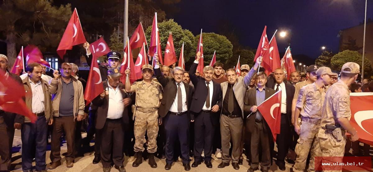  15 TEMMUZ  DEMOKRASİ VE MİLLİ BİRLİK  ETKİNLİĞİ  