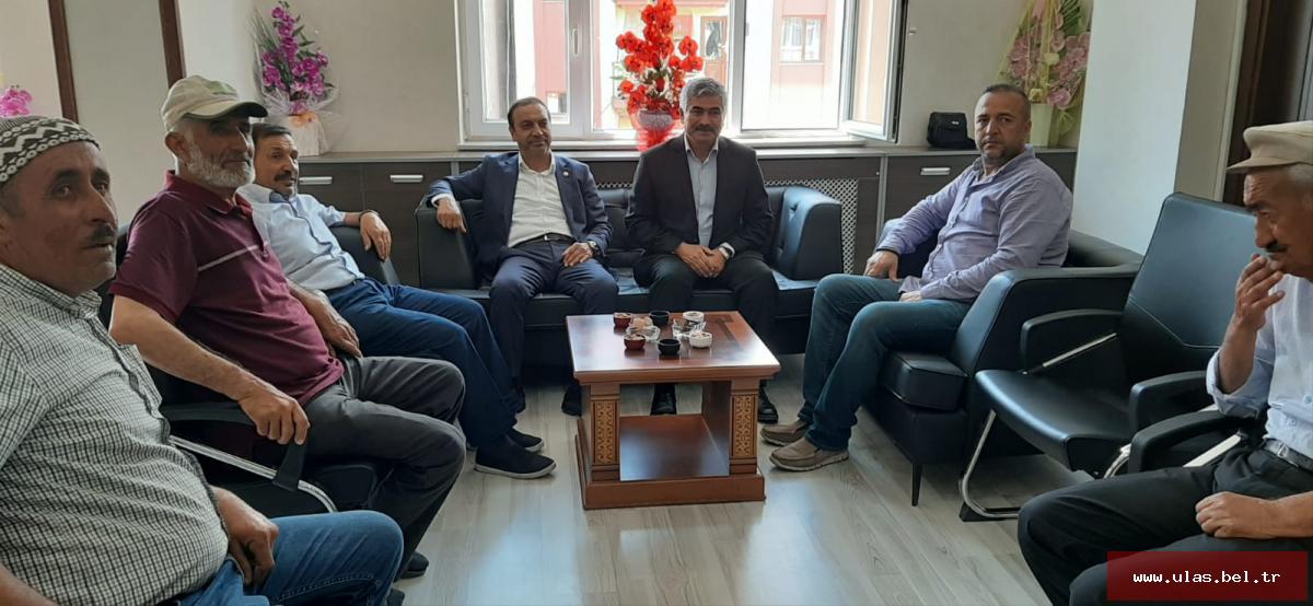 MİLLETVEKİLİMİZ SN. AHMET ÖZYÜREK'İN   BELEDİYEMİZE ZİYARETTİ 